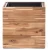  Wooden plant pot square shape size 43x43x43 cm wooden color