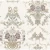 Spain Wallpaper Off White Color Classic Design, Size 10mx0.53m, Model 4000-3