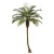نبات نخيل عربى صناعي للمساحات الداخلية، طول 280 سم 