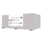 Regular Gypsum Board Size 2400×1200 mm, Thickness 12.5 mm, Gray Color, Al Wataniya Gypsum Company 