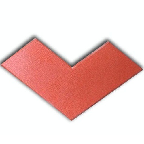 3D Interlock Paver Tile Thickness 8 cm Red Color | Meyar