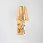 Wall Light, Gold, 10 cm Width, 30 cm Length