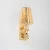 Wall Light, Gold, 10 cm Width, 30 cm Length