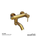 Shattaf Mixer External Establishment  ,Color Matt Gold Weight 1252 gram