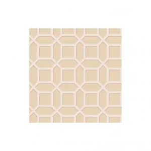 ورق حائط امريكاني تصميم هندسي مقاس 10 م×0.53 م، لون بيج، موديل TR21209 | شركة بالبيد للديكور