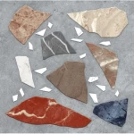 Ceramic Flooring 14 mm Thick, Size 45x45 cm Matte, Gray Color | Riyadh Ceramics