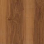 SPC flooring parquet made of waterproof vinyl, 8 mm thick, brown color, model 1161