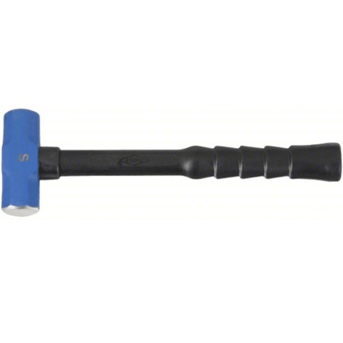 NUPLA Soft Face Drilling Hammer, Fiberglass Handle, 3 lb Weight, 1 5/8 inch Dia, 14 inch Length