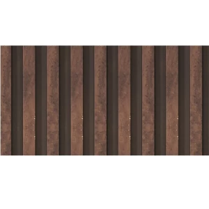 بديل الخشب الكوري للجدران داخلي 122×12×2900 مم بني | MIGA L005-1644C من المختص للديكور