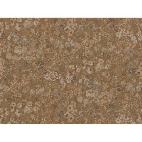 Floral Wallpaper Brown 10 m x 0.53 m, Model 221304 | Balbaid Decor Company