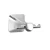 Gedy Stainless Steel Bathroom Robe Hanger, Chrome Color