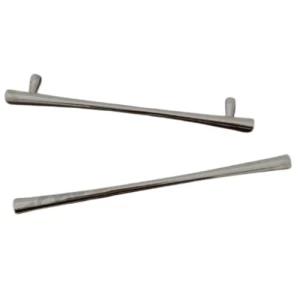 Pull Handles Kitchen Cabinet Silver Color Curve Shape | 