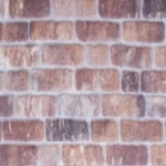 بديل طوب تصميم داخلي، لون بني فاتح ، أبعاد 50 × 120 سم