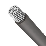 لفة سلك 18 AWG جهد 600 فولت (MTW)، نحاس مجدول مطلي بالقصدير، طول 500 قدم، لون رمادي | كابلات الشرقية