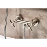 Bathtub Shower, Chrome, Height 14 cm, Width 16 cm, Length 21 cm