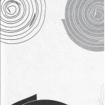 Youthful Wallpaper, Color gray with white and black, Length 10m, Width 53 cm