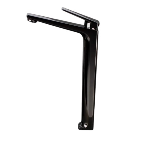 Sink Mixer Brass 29.7×20.5 cm, 15 Bar Pressure, Shiny Titanium | 