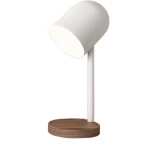 Modern Table Lamp, 38 cm Height, 15 cm Width, White Color