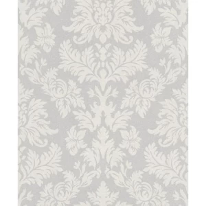 Classic Wallpaper Gray with Beige, 10m x 0.53m, Model 474343 | Balbaid Decor Company