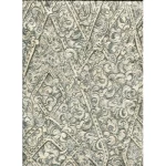 ورق حائط ايطالي لون بيج تصميم منقوش ، مقاس 10 م×0.70 م، موديل rc16037