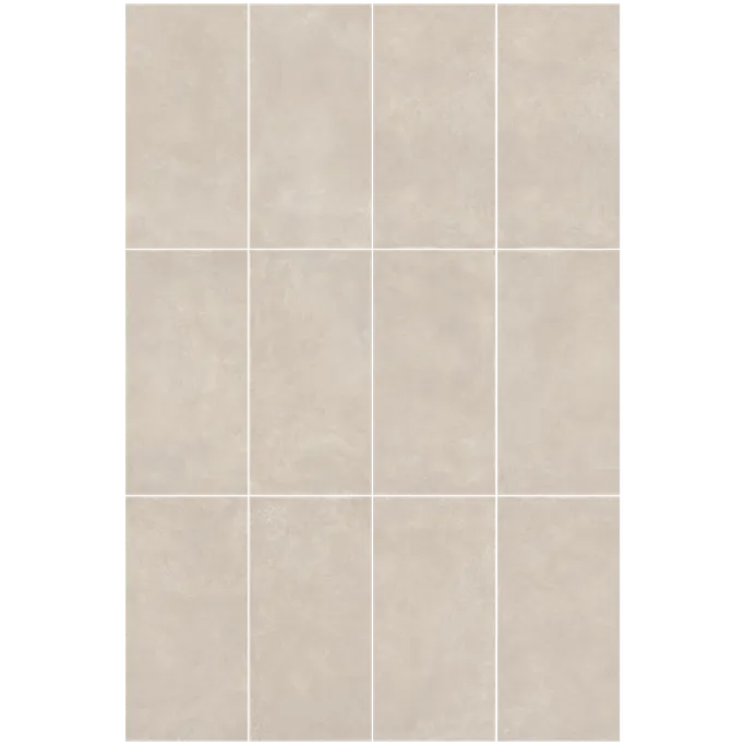 Porcelain Floor Tiles Size 120x60 cm, Brown Color, Cementi Model | Abyat Company