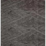 Marble alternative to kitchens, 300 x 122 cm, rectangular shape, glossy gray with white veins