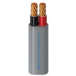 2 Core Stranded Copper Flat Cable, 6mm Cross Section, 300/500 volts, PVC Insulated and Sheathed | Alfanar