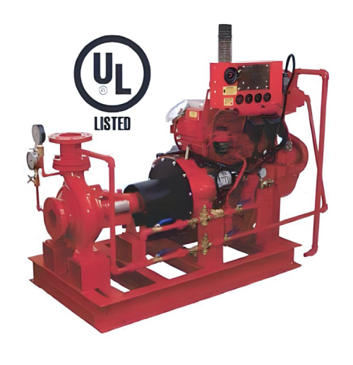 Fire Pumps Rated Capacity 200 GPM Net Pressure 41-86 psi Cast Iron | Alsafi