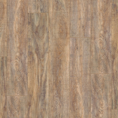 PVC Vinyl Flooring Planks 2.5 mm Thickness, 1220 cm Length, Gray with Brown | Stark