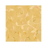 Leaf patterned wallpaper, gold color, length 10 m, width 0.53 m, model FF51505  