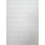 Wall decoration geometric design, size 10 m x 0.53 m, gray color, model 02059