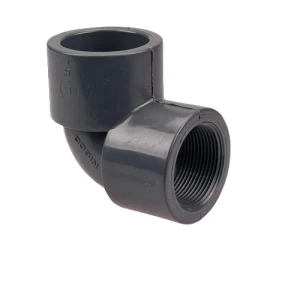 PVC Elbow Schedule 80 90° (SLIP X FPT) 2 Inch Dark Gray | EL Mahill trading co