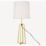 Table Lamp, Contemporary Design, Size 35x35x50 cm, Bronze Color
