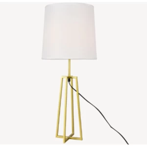 Table Lamp 35x35x50 cm Bronze Color, Contemporary Design | Abyat Company