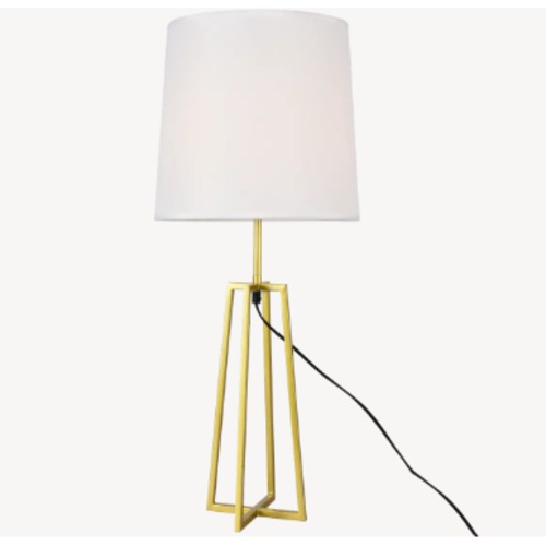 Table Lamp 35x35x50 cm Bronze Color, Contemporary Design | Abyat Company
