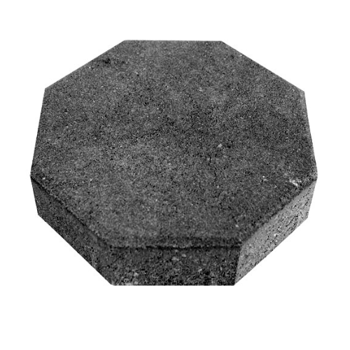 Octagonal Interlock Paver Tile 6 cm Thickness Black | AL ARMAK COMPANY