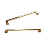 مسكة خزانة مطبخ، لون ذهبي 