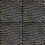 Black 780 Color Mosaic Tiles length 40 cm, width 40 cm | Al-Hasaniah Factory