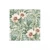 Floral wall covering green color, length 10 m, width 0.53 m, model ht70204
