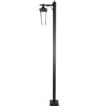 Outdoor Wall Lighting Lantern, Small, Size 40x250 cm, Black Color