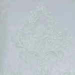 Wallpaper, Tree-Patterned Design, Cadet Grey Color, Size 15.6m×106cm