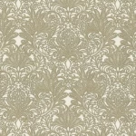 Patterned Wallpaper, Beige Color, Size 10m×1.06m, Model 83084 