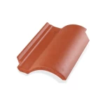 بلاط سقف كلاسيكي اللون أحمر مطفي اللمعة قياس 20×260×420 مم، ضغط 12 بار | الديار العتيقة