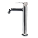 Chinese Long  Bathroom Washbasin Mixer, Chrome Color, Size 28 cm