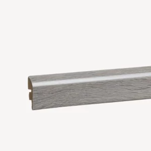Liguria Wood Fiber Skirting 240x4.5x1.2 cm Light Grey | Abyat Company