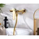 خلاط دش، لون ذهبي، ارتفاع 16 سم، عرض 16.5 سم، الطول 22.6 سم