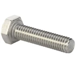 Full Threaded Stainless Steel 316 Hexagonal Bolt,    Size 30   mm     