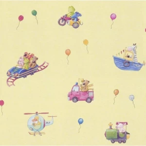 Youth and Children Wall Covering 10m x 0.53m Beige, Model 295917 | Balbaid Decor Company
