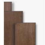  Herringbone Parquet Flooring, Dark Brown Color, size 63x12.6 cm, Thickness 6.5 mm, Model CH01740019