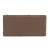 Holland Design Smooth Interlock Rectangular Shape Tiles Without Chamfer, Dark Brown Color, Size 20x10x8 cm, Thickness 20 cm | Al Sarif Company